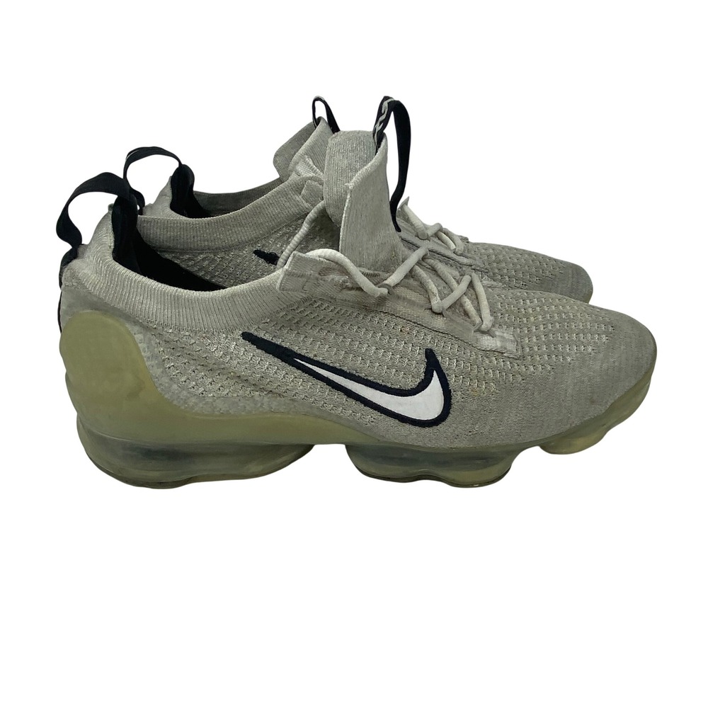 Nike Air VaporMax 2021 FK Grey White Flyknit DB1550-100 Mens 7Y 8.5W